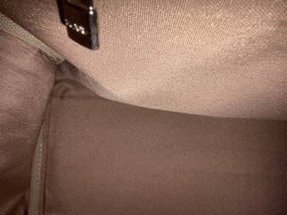 Bolso bowling El Potro beige y marrón