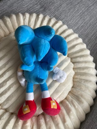 Peluche Sonic Clásico Azul