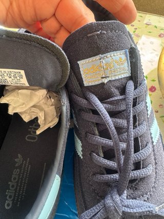 Zapatos Adidas Azul Marino y Turquesa