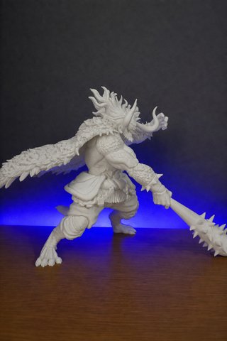 Figura Kaido One Piece 23cm Blanco