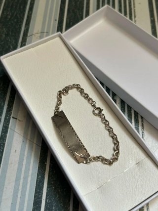 Pulsera esclava de mujer de plata 925