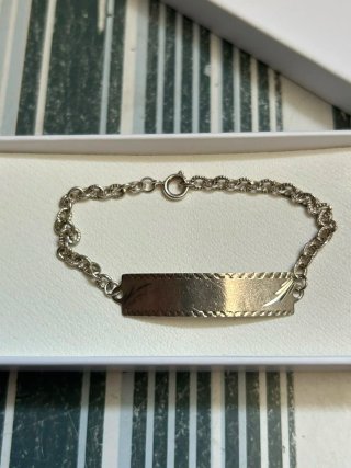 Pulsera esclava de mujer de plata 925
