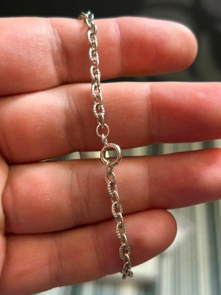 Pulsera esclava de mujer de plata 925