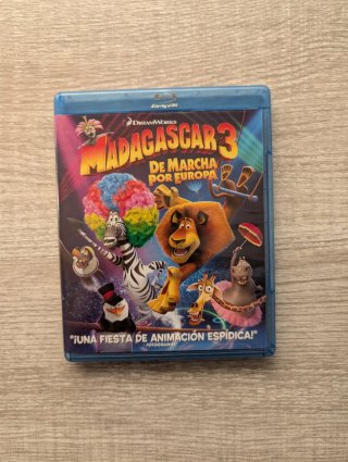 Madagascar 3 Blu-ray Español