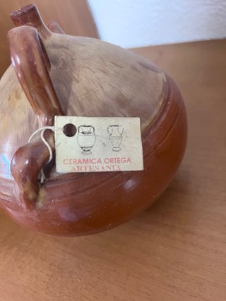 Cántaro de cerámica Ortega artesanas