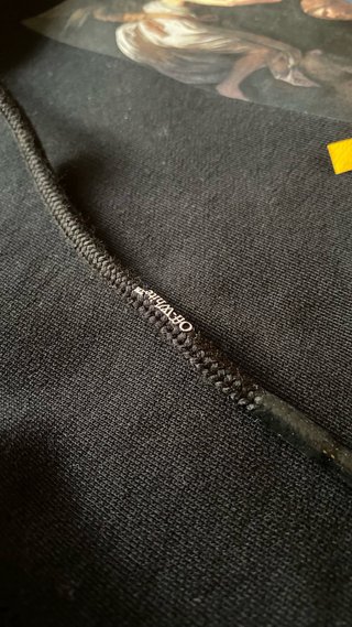 Felpa Off-White Arrows Caravaggio Nera