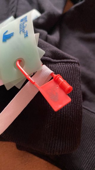 Felpa Off-White Arrows Caravaggio Nera