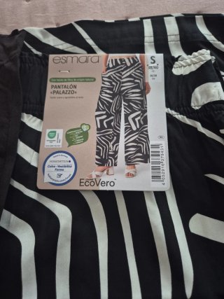 2 Pantalones Palazzo Esmara Talla S