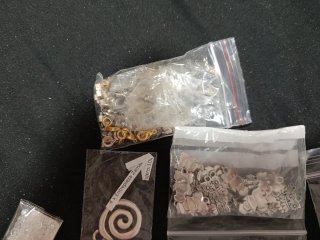 Lote bisutería y manualidades