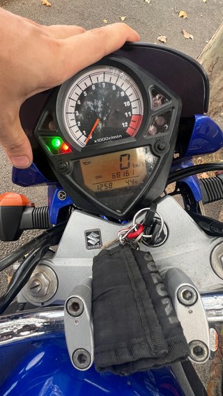 Suzuki SV650 Naked 2006 Azul