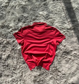 Polo Calvin Klein Rojo Talla S