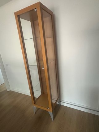 Vitrina madera y cristal Estanteria