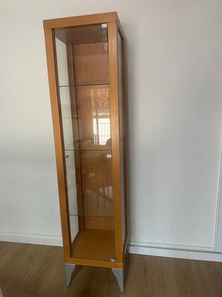 Vitrina madera y cristal Estanteria