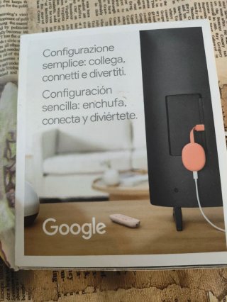 Google Chromecast con Google TV 4K