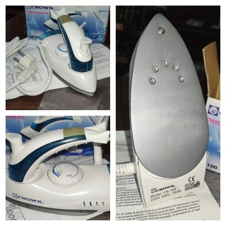 Plancha de Vapor para Viaje Crown CN-100 - NUEVA -