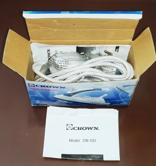 Plancha de Vapor para Viaje Crown CN-100 - NUEVA -