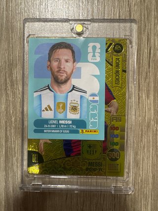 Carta mundial Leonel messi ARG 17