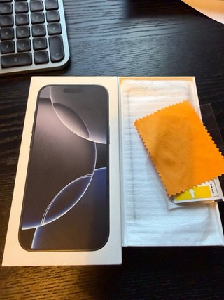 iPhone 16 Pro 128GB Negro Espacial.