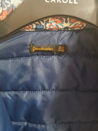 Plumífero flores Stradivarius Talla S