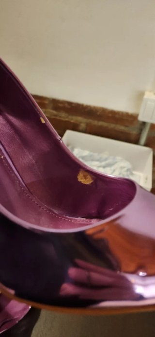 Zapatos de salón Guess lila metalizado