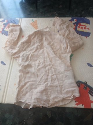 Camisa Beige Massimo Dutti