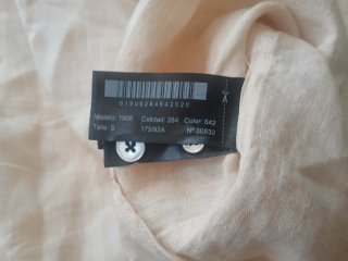 Camisa Beige Massimo Dutti
