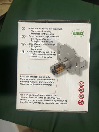Cerradura Seguridad Amig 5 Llaves