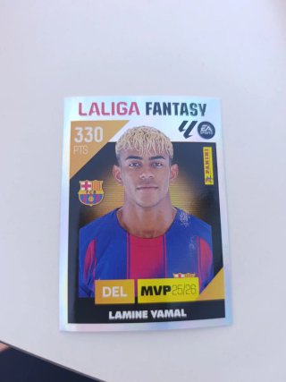Cromo Lamine Yamal MVP 25/26 LaLiga Fantasy