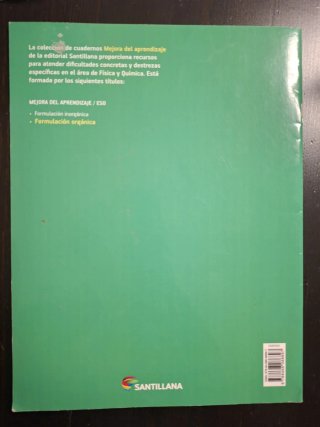 Física y química formulación orgánica