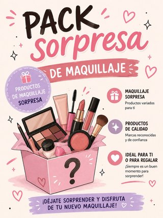 Pack Sorpresa Maquillaje