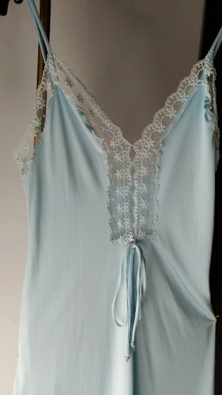 Camisón Vintage 1975 Azul
