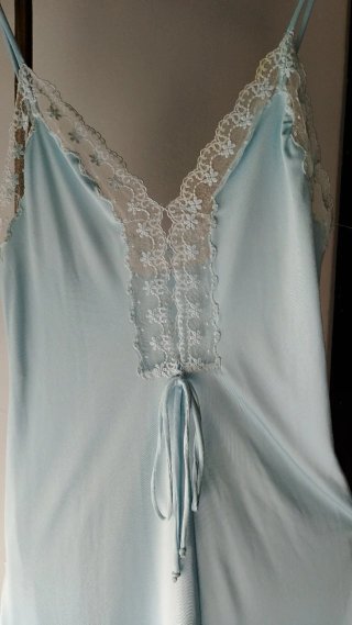 Camisón Vintage 1975 Azul