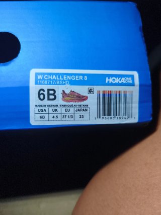 Zapatillas Hoka Challenger 8 Talla 37 Nuevas