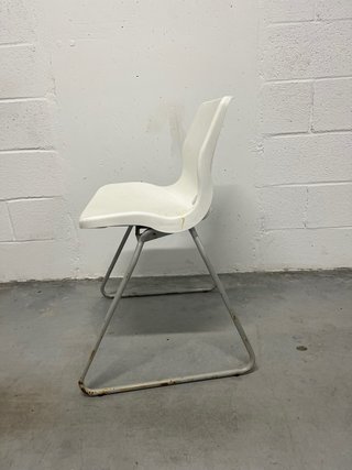 4 Sillas Ikea Blancas Apilables