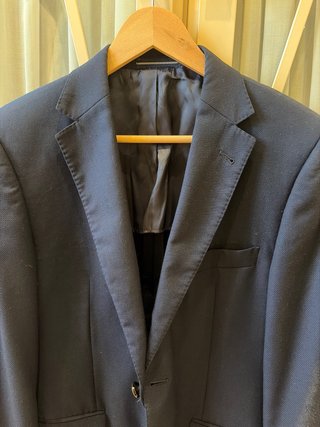 Americana Dustin azul talla S