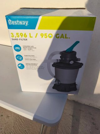 Depuradora de arena para piscina