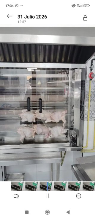 Asador de pollos