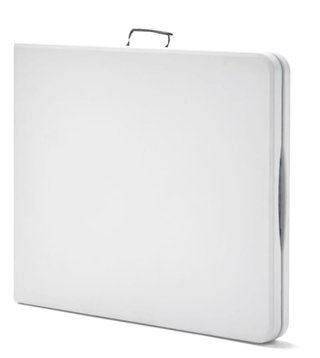 Mesa de camping plegable con bancos