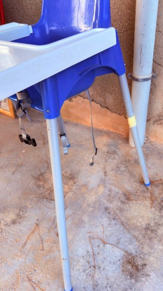 Trona IKEA azul