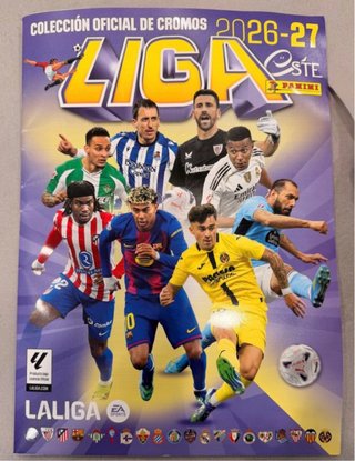 Álbum Liga 2026-2027 Panini Nuevo a 2€