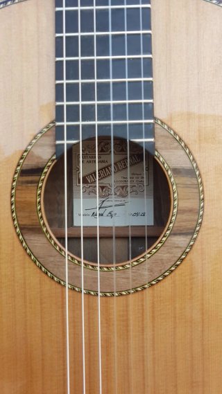 Guitarra Valeriano Bernal NOGAL Especial.