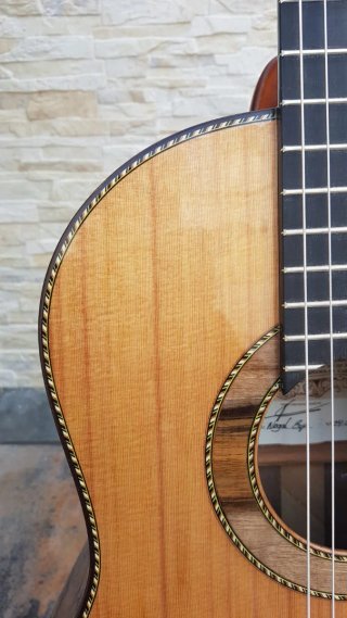 Guitarra Valeriano Bernal NOGAL Especial.
