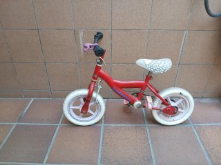 Bicicleta Infantil Roja