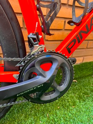 Bicicleta Pinarello París Talla 51 Naranja