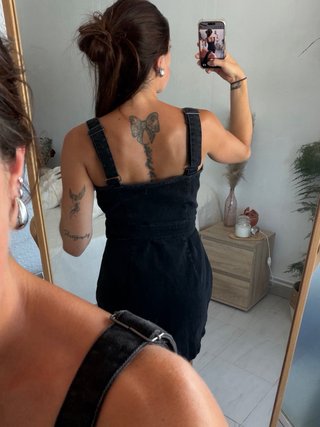 Vestido Peto Vaquero