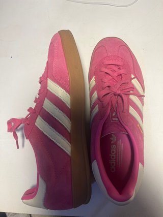 Adidas Gazelle Rosa y Blanco Talla 40