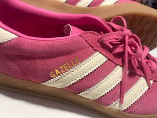 Adidas Gazelle Rosa y Blanco Talla 40