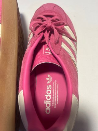 Adidas Gazelle Rosa y Blanco Talla 40