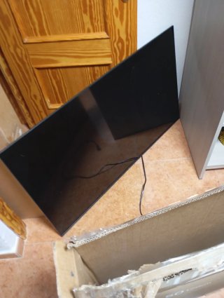 TV pantalla rota para reparar