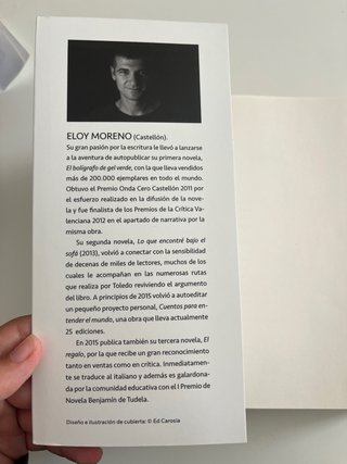 Libro Invisible - Eloy Moreno